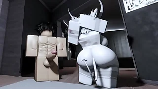 Breeding a Roblox demon slut in a condo